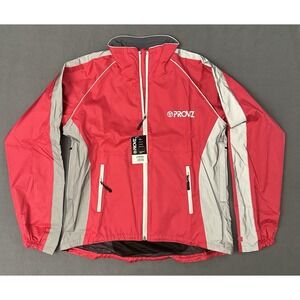 Proviz Women's Cycling Jacket Pink Reflective Windproof Waterproof US Size 8 NEW